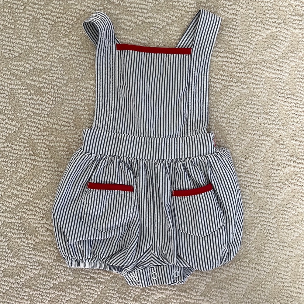 Bella Bliss Bubble Sunsuit 6M
